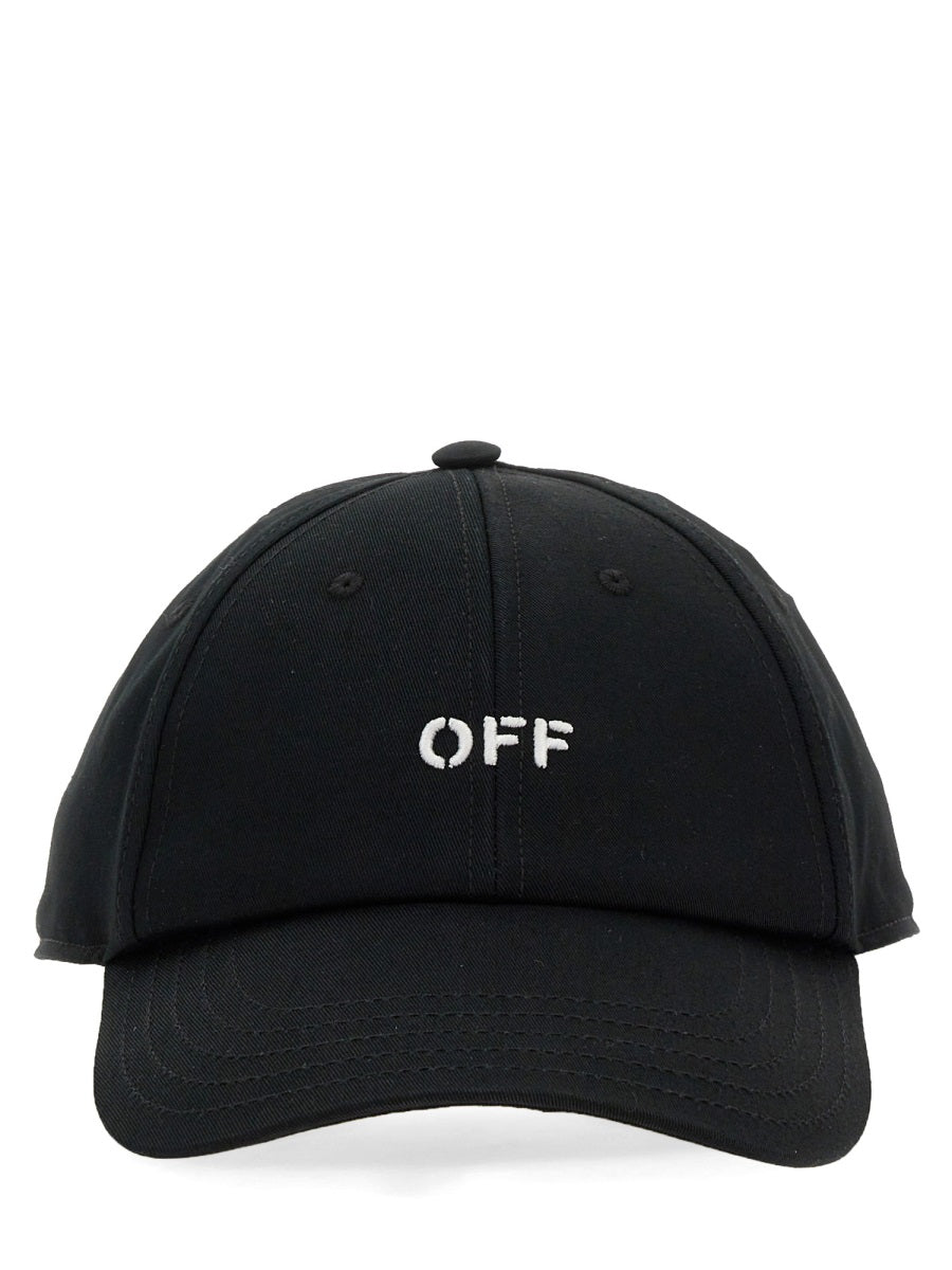 Off-White BASEBALL HAT WITH LOGO OMLB06DC99FAB0011001