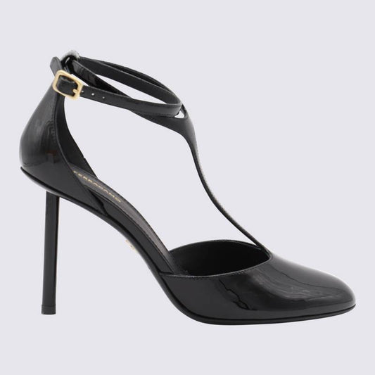 FERRAGAMO With Heel Black 77720801J243001