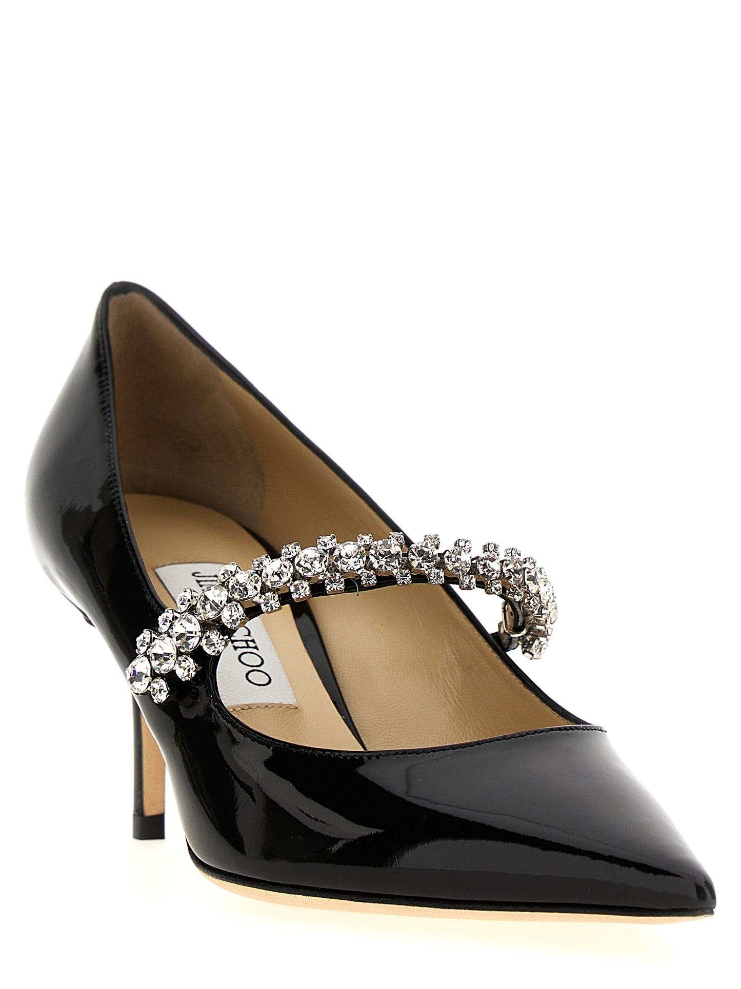 JIMMY CHOO 'BING' PUMPS BINGPUMP65PATBLACK