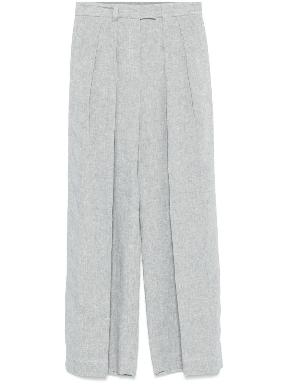 Brunello Cucinelli Trousers Light Grey MH547P8512C2779