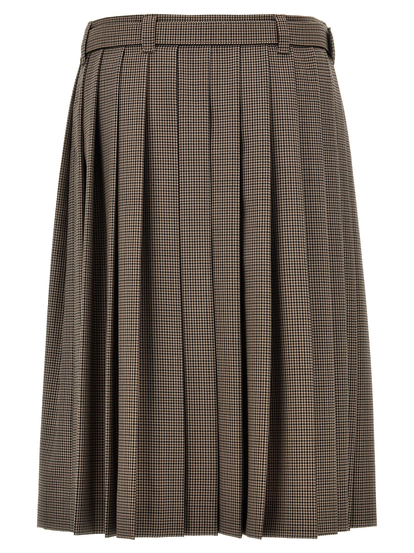 MIU MIU PRINCE OF WALES SKIRT MG2031S23215PJF0005