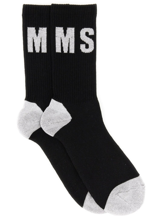 MSGM SOCKS WITH LOGO 3440MS0523724199