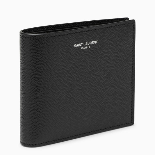 Saint Laurent Black smooth leather East/West wallet 396307BTY0NO_YSL-1000