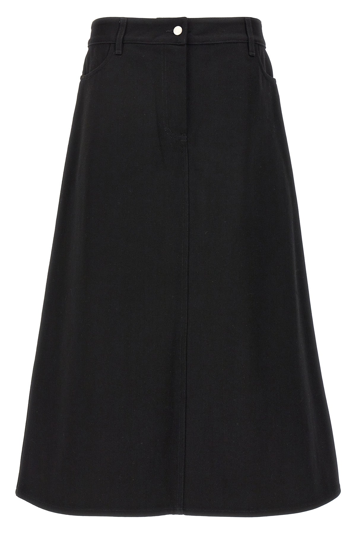 Studio Nicholson 'BARINGO' MIDI SKIRT BARINGOBLACK