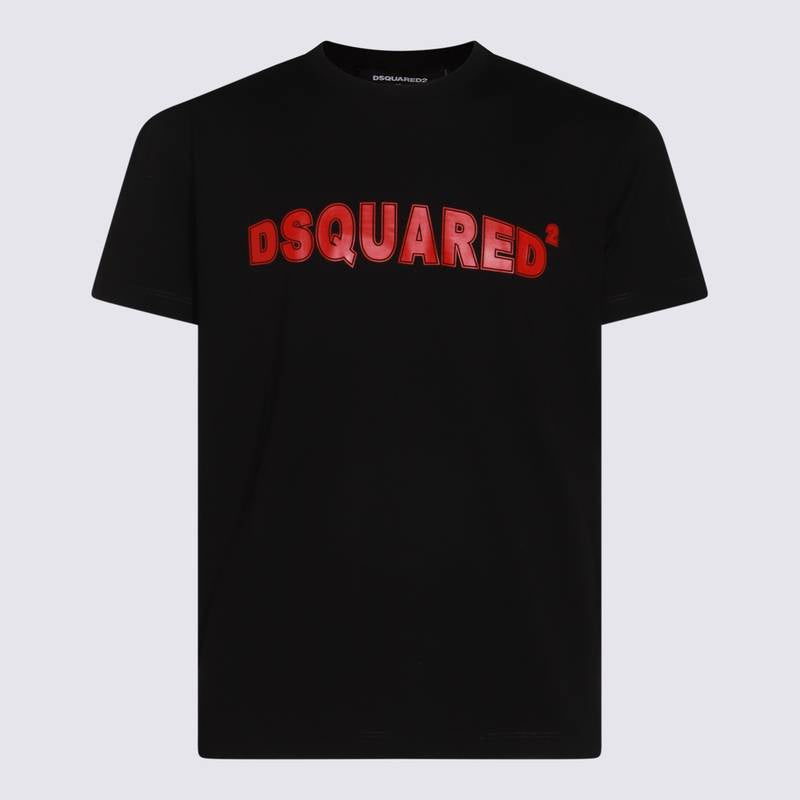 Dsquared2 T-shirts and Polos Black S71GD1452D20020900