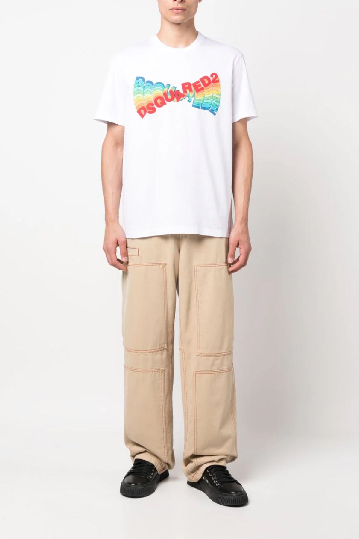 Dsquared2 MULTICOLOR T-SHIRT S74GD1190S23009100