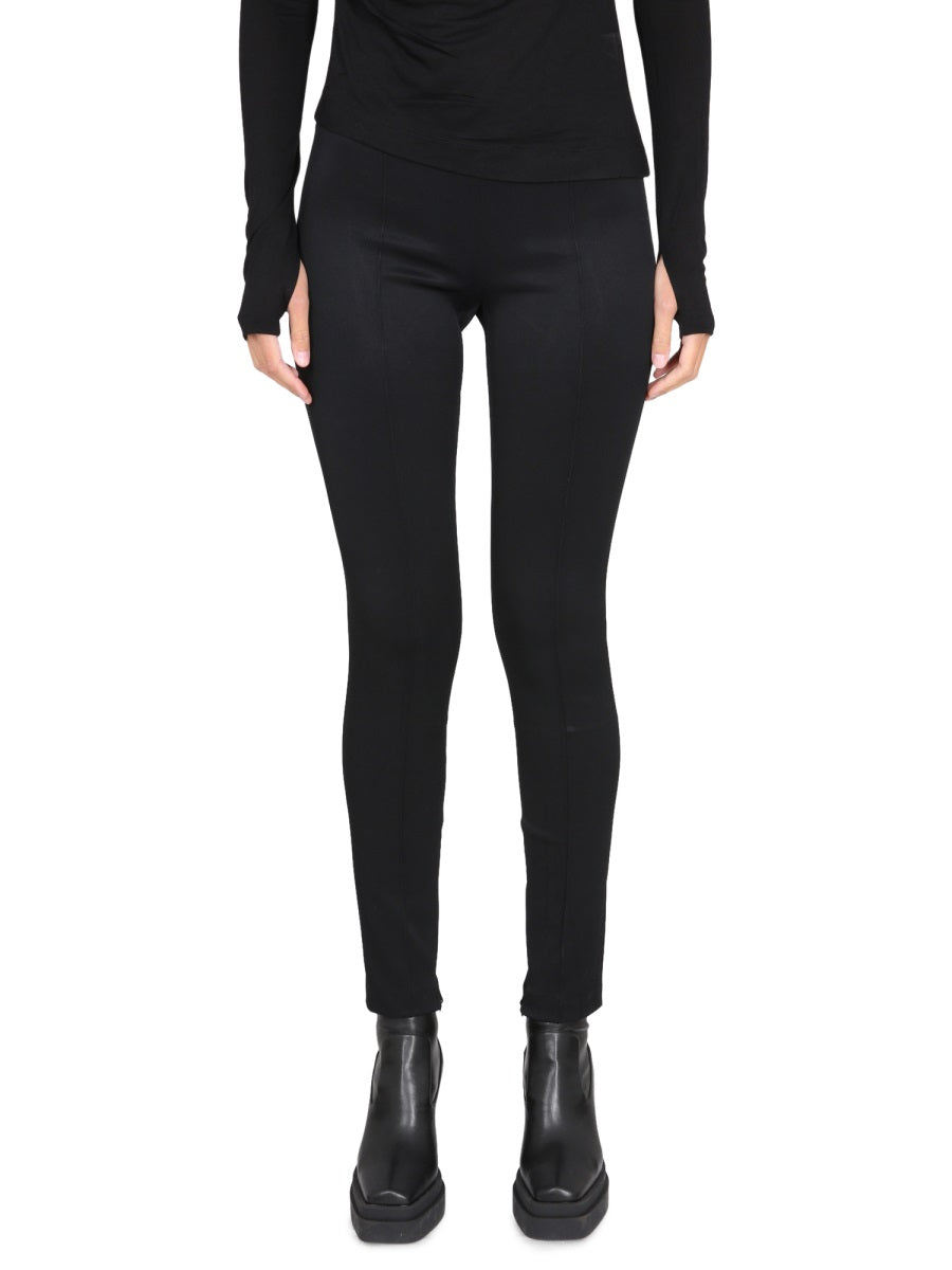 Helmut lang VISCOSE BLEND LEGGINGS J06HW202001