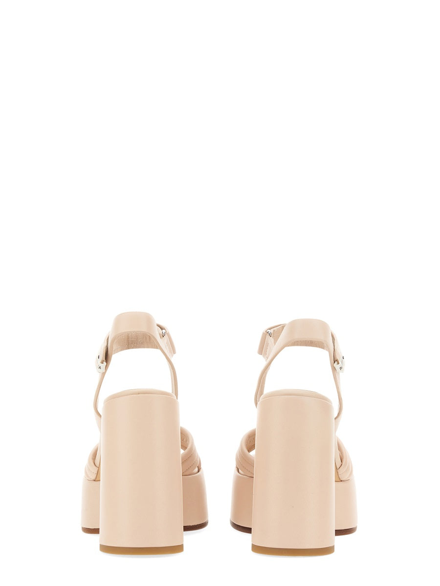 PREMIATA PLATFORM SANDAL M6495NUDE