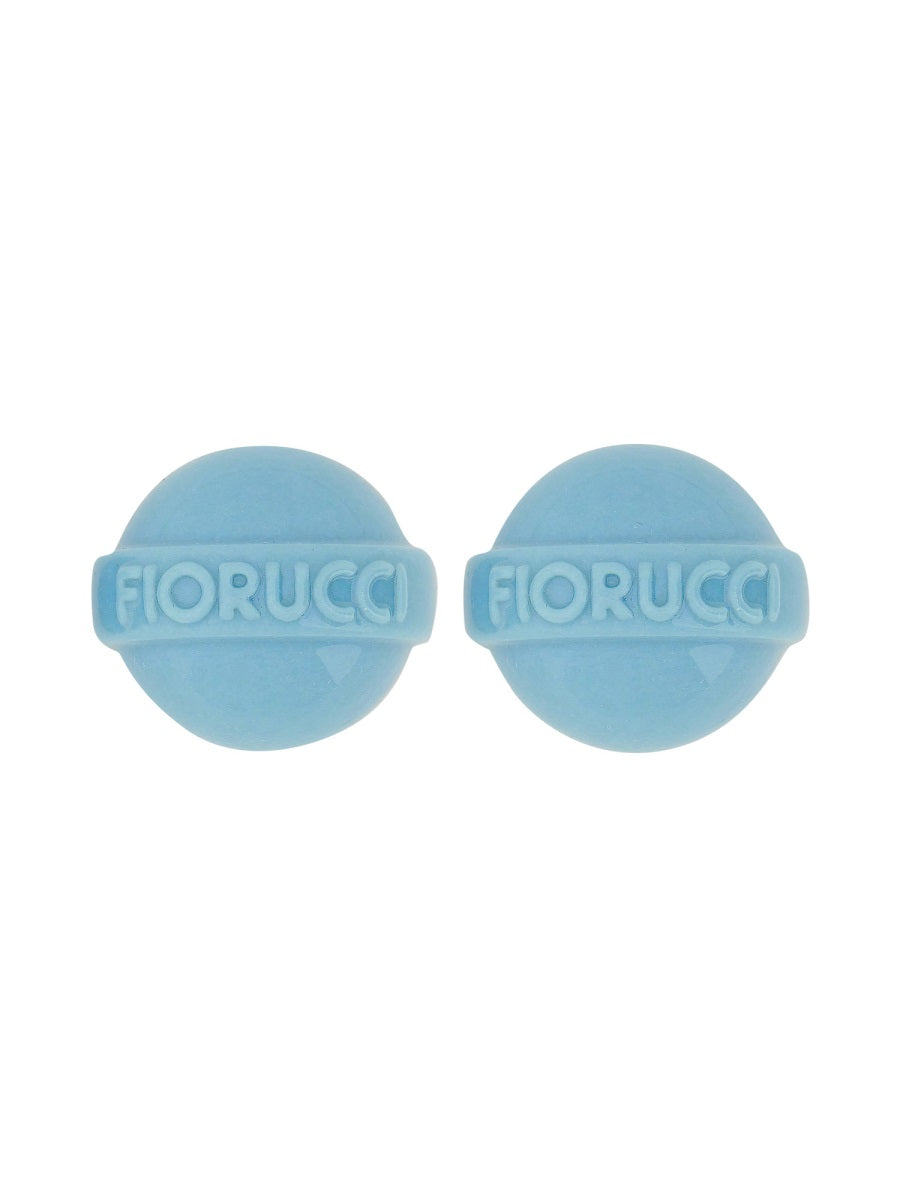 FIORUCCI "LOLLIPOP" EARRINGS U01FPAJE144PT01BL02LIGHTBLUE