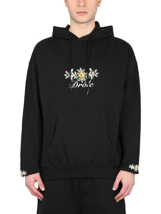 Drôle De Monsieur HOODIE HO126CO001BLACK