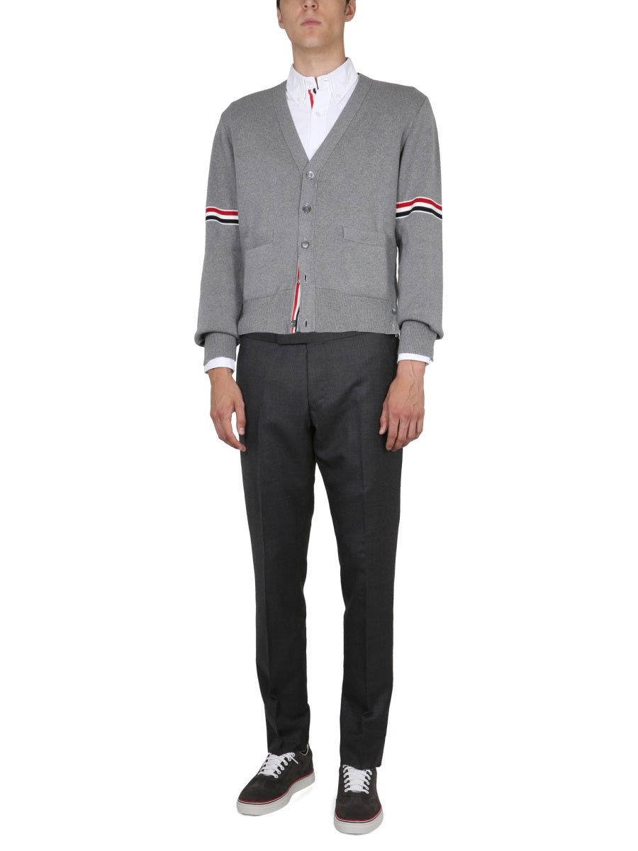 Thom Browne V-NECK CARDIGAN MKC310AY3007055