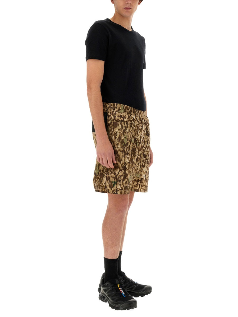 South2 West8 POLY STRETCH BERMUDA SHORTS OT468HORNCAMO