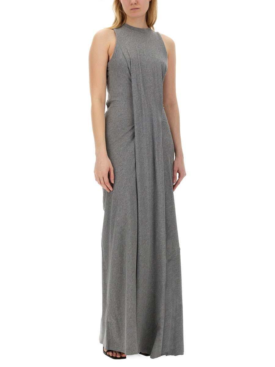 VICTORIA BECKHAM LONG DRESS 1224WDR005517ATITANIUM