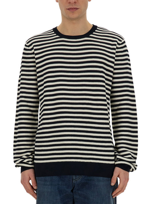 Dolce & Gabbana JERSEY WITH STRIPE PATTERN GXX09ZJFMY2B0789