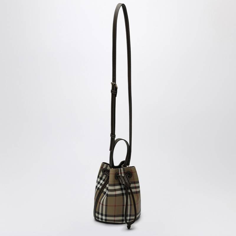 Burberry Check pattern mini bucket bag 8100488155142P_BURBE-A1336