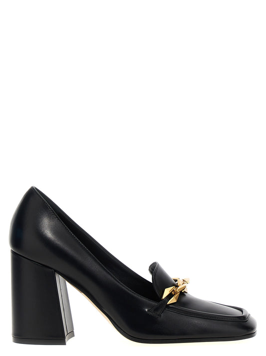 JIMMY CHOO 'DIAMOND TILDA' PUMPS DIAMONDTILDA85CLFBLACK