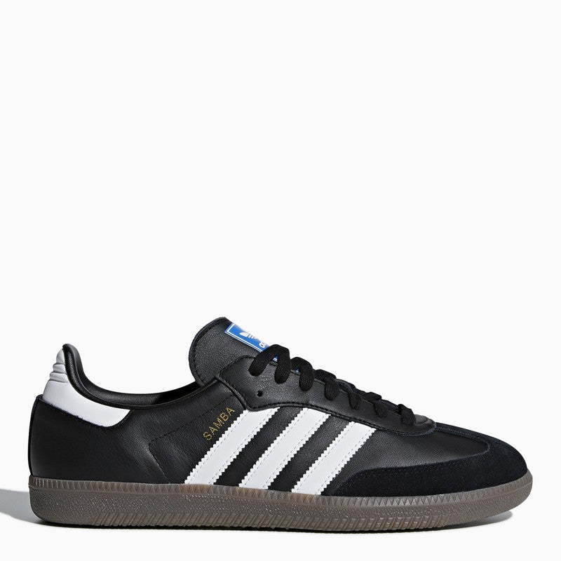 adidas Originals Low Samba OG black/white trainer B75807LEO_ADIDS-BLKWHT