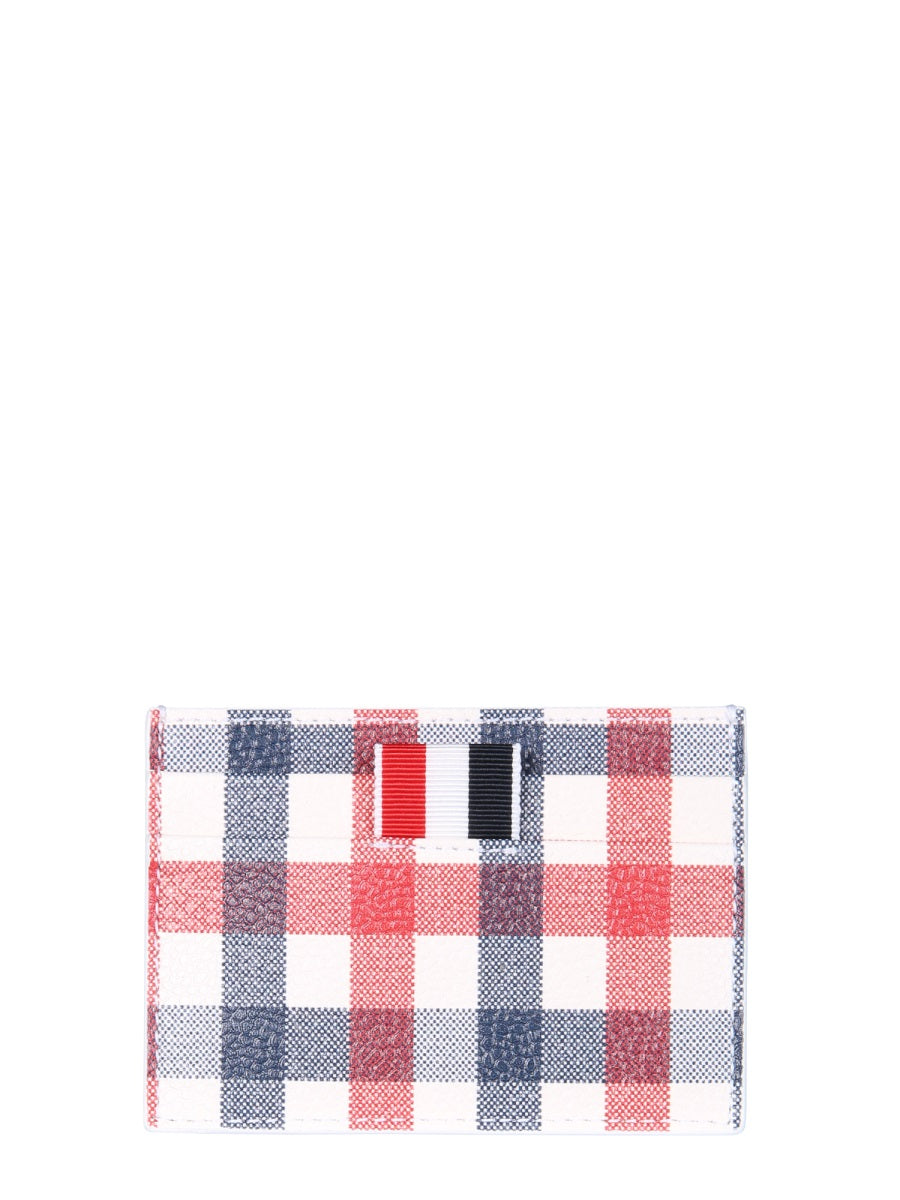 Thom Browne CARD HOLDER WITH LOGO MAW020L07917960