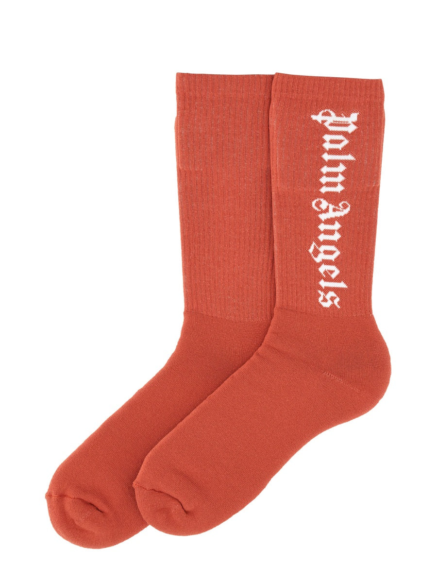 Palm Angels SOCK WITH LOGO PMRA001R24FAB0013001