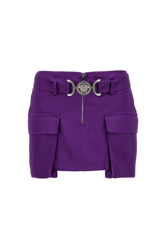 VERSACE 'MEDUSA BIGGIE' SKIRT 10100361A068381LD60