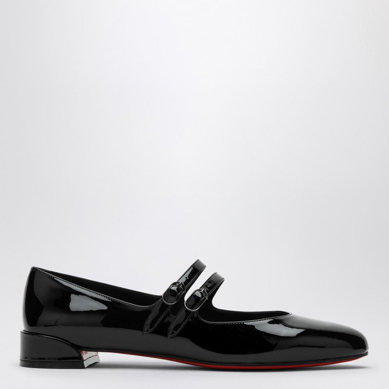 Christian Louboutin Black patent leather Sweet Jane Ballerinas 3240418LEP_LOUBO-B439