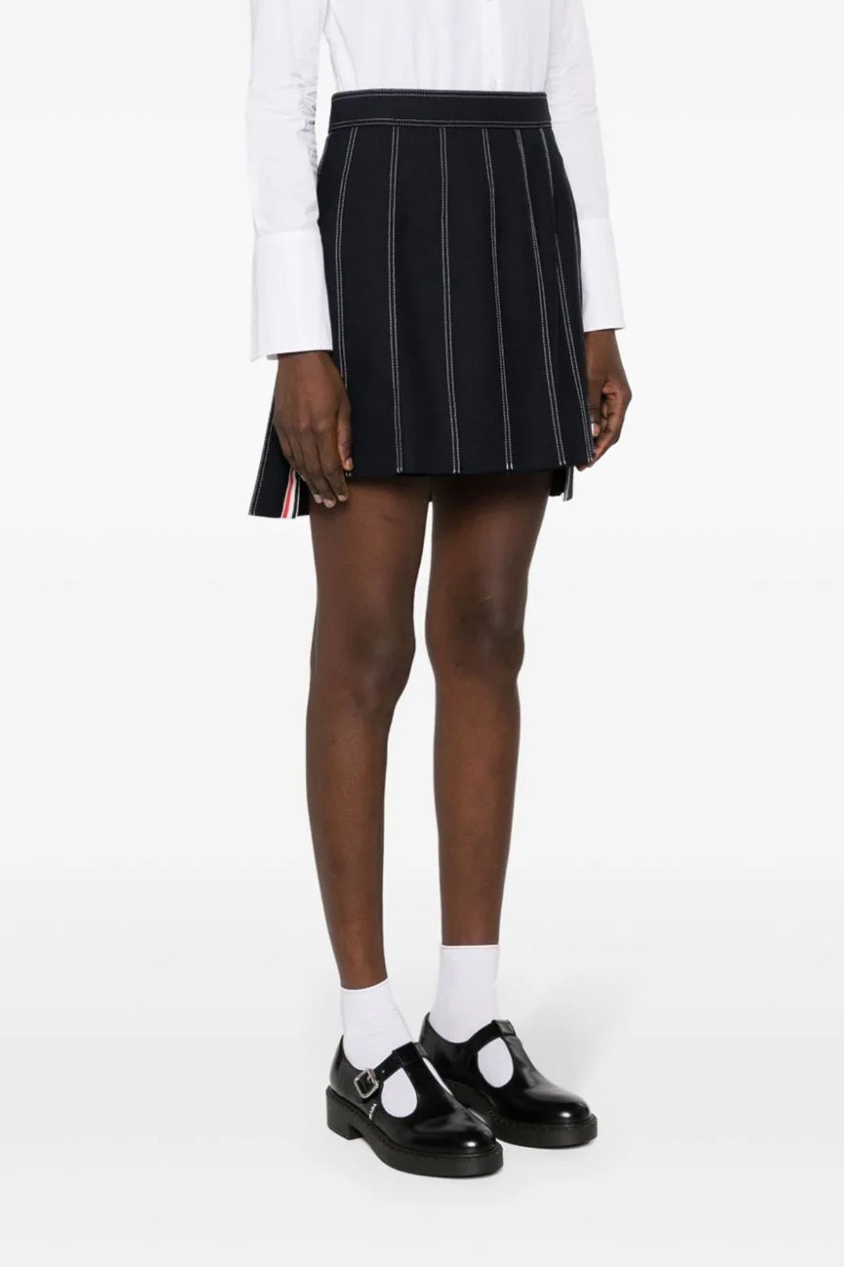 Thom Browne MINI PLEATED SKIRT FGC402N00473415