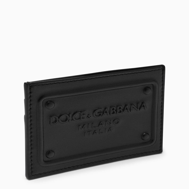 Dolce & Gabbana Black leather card holder BP3239AG218M_DOLCE-80999