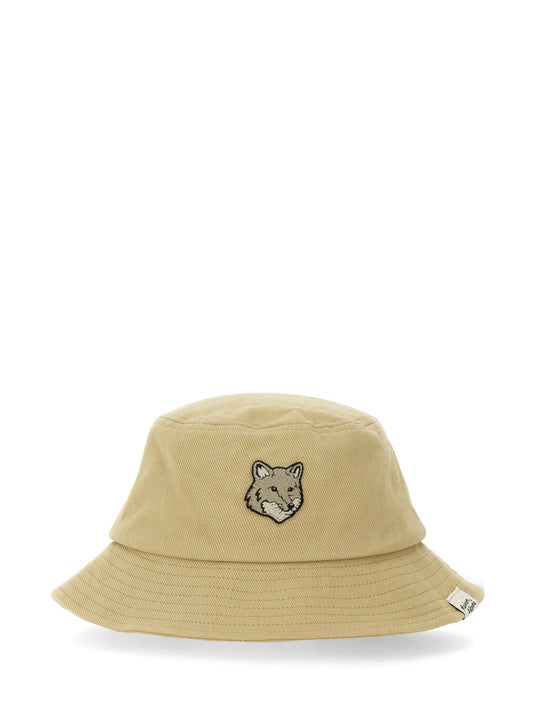 Maison Kitsuné BUCKET HAT WITH FOX PATCH MM06114WW0096P357