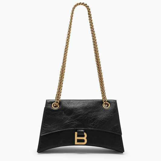 Balenciaga Small black leather Crush bag 716351210ITO_BALEN-1000