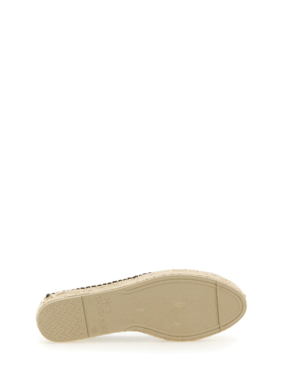 MANEBI DOUBLE SUN ESPADRILLES R5.7D0SUEDECOCOA