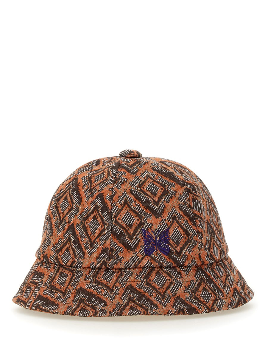 Needles HAT WITH PRINT OT053C-ORANGE