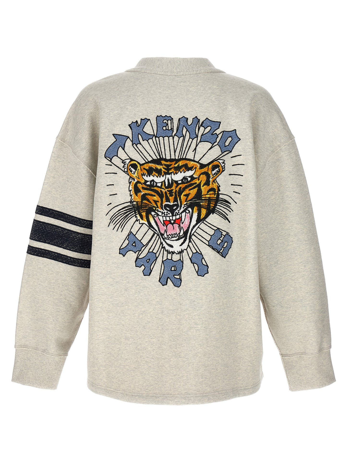 KENZO 'DRAWN VARSITY' CARDIGAN FE55SW1434ME93