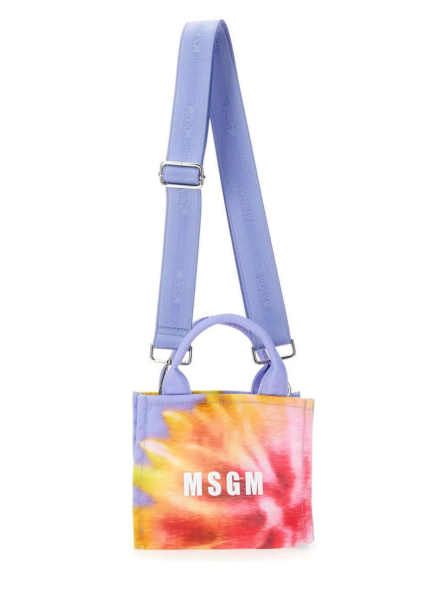 MSGM MINI CANVAS TOTE BAG 3641MDZ6075983