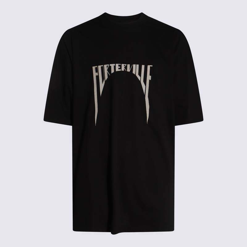 Rick Owens T-shirts and Polos Black RR02D6274RNEM70908