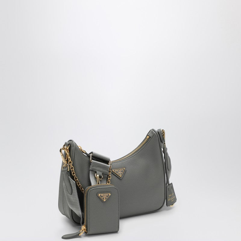 Prada Re-Edition 2005 slate-coloured Saffiano bag 1BH204V2MNZVP_PRADA-F0CZG