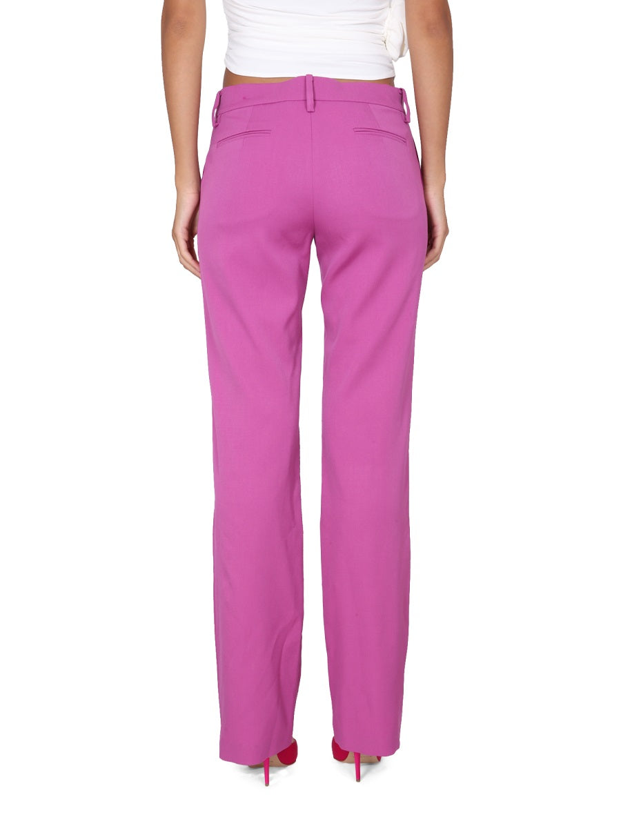 MAGDA BUTRYM STRAIGHT-LEG PANTS 191423VIOLET