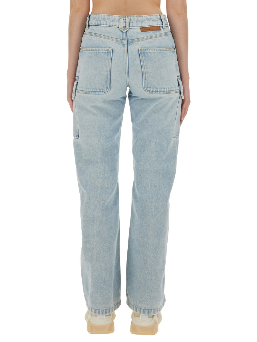 Stella McCartney CARGO JEANS 6D02463SPH624699