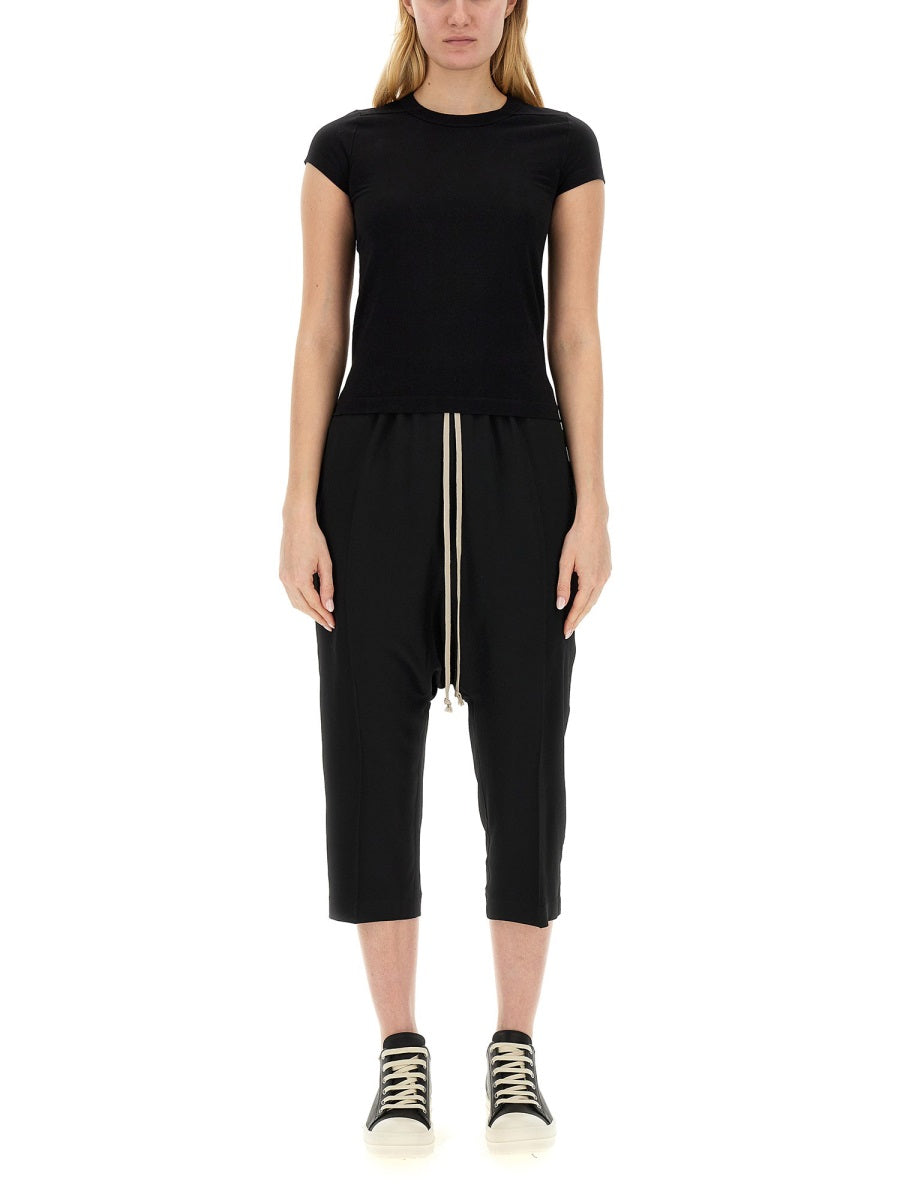 Rick Owens DRAWSTRING CROPPED PANTS RP01D2308CC09