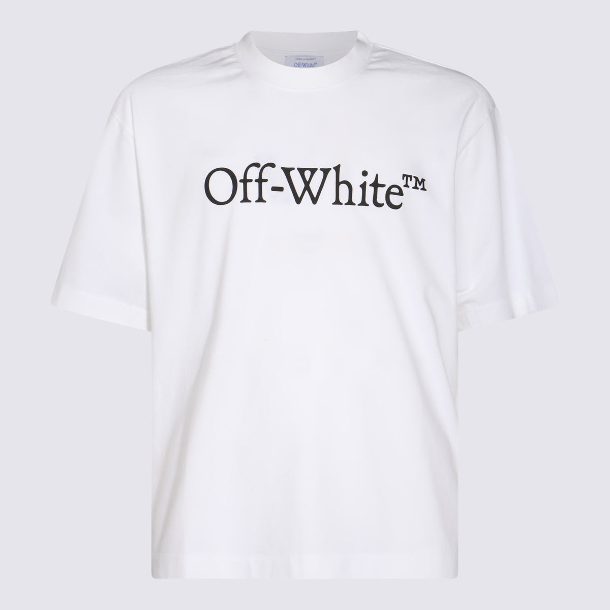 Off-White T-shirts and Polos White OMAA120C99JER0080110