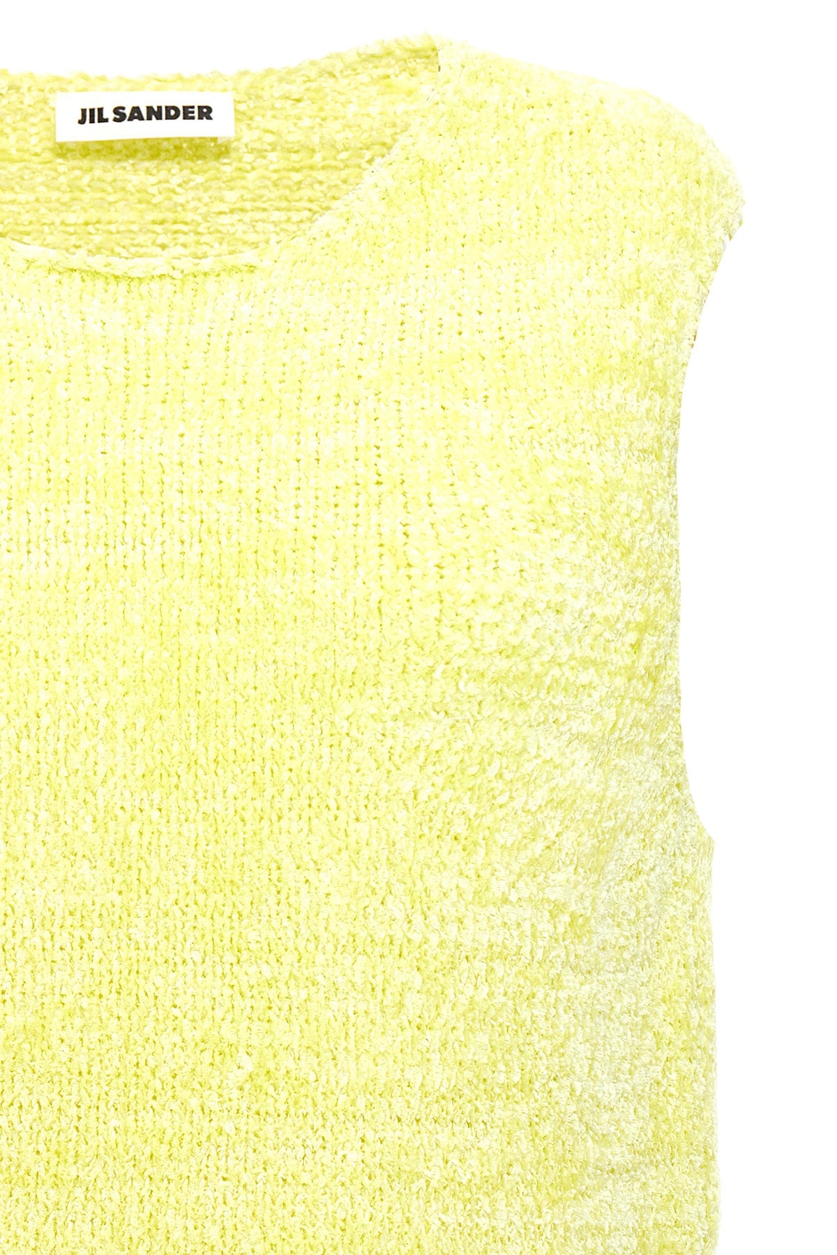 Jil Sander DESTROYED CHENILLE VEST J21NC0101J18271739