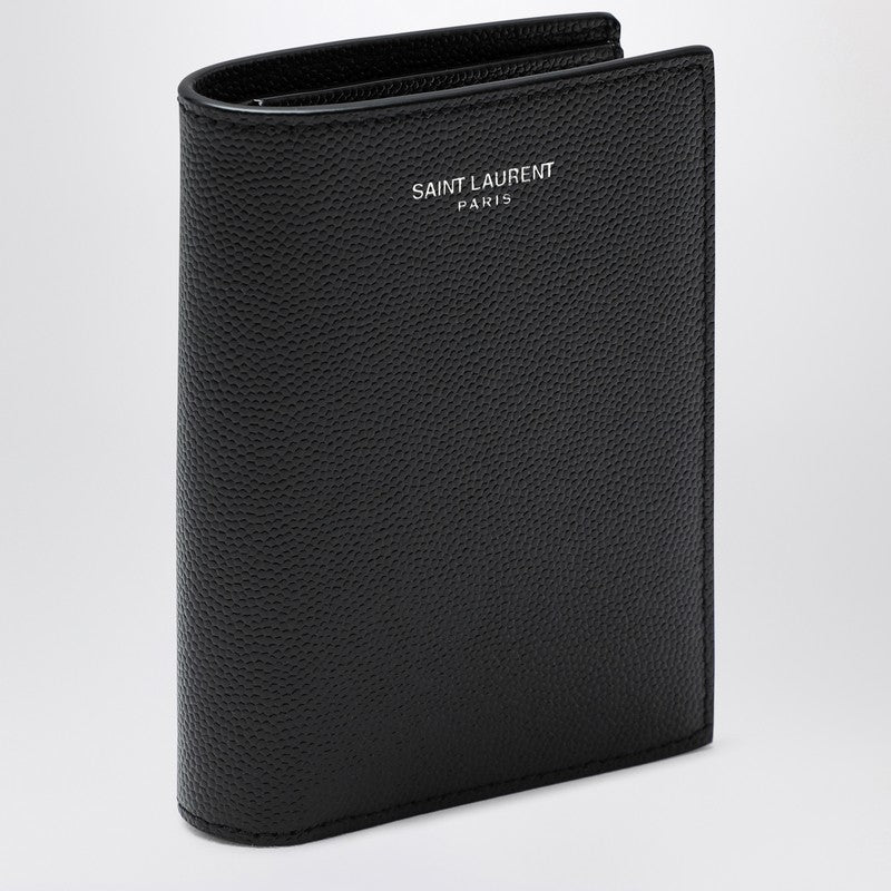 Saint Laurent Black vertical bi-fold wallet 668726BTY0NP_YSL-1000