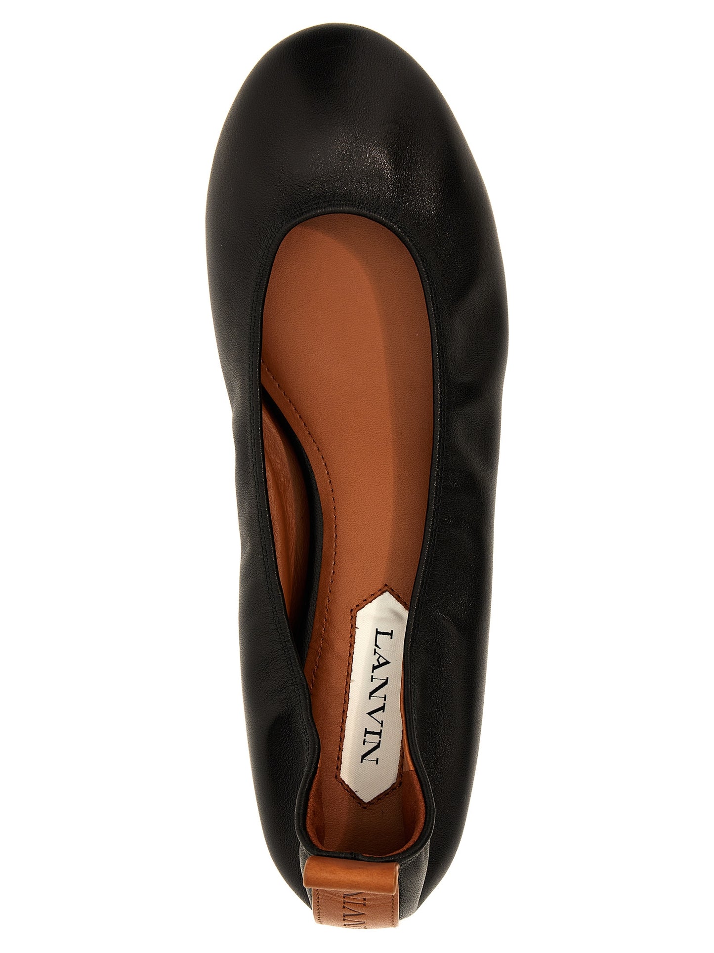 LANVIN NAPPA BALLET FLATS FWBAMB02NAPAP2410