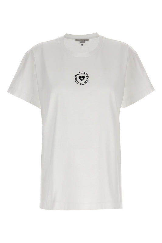 Stella McCartney 'ICONIC MINI HEART' T-SHIRT 6J02733SPY539000