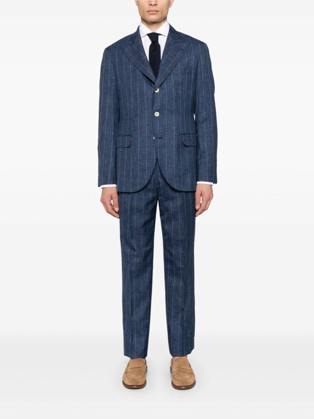 Brunello Cucinelli Suit Blue MR473LDFVC002