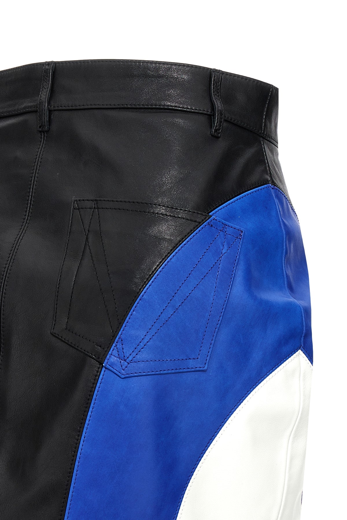 VETEMENTS 'RACING' SKIRT WE64SK300NBLACKBLUEWHITE