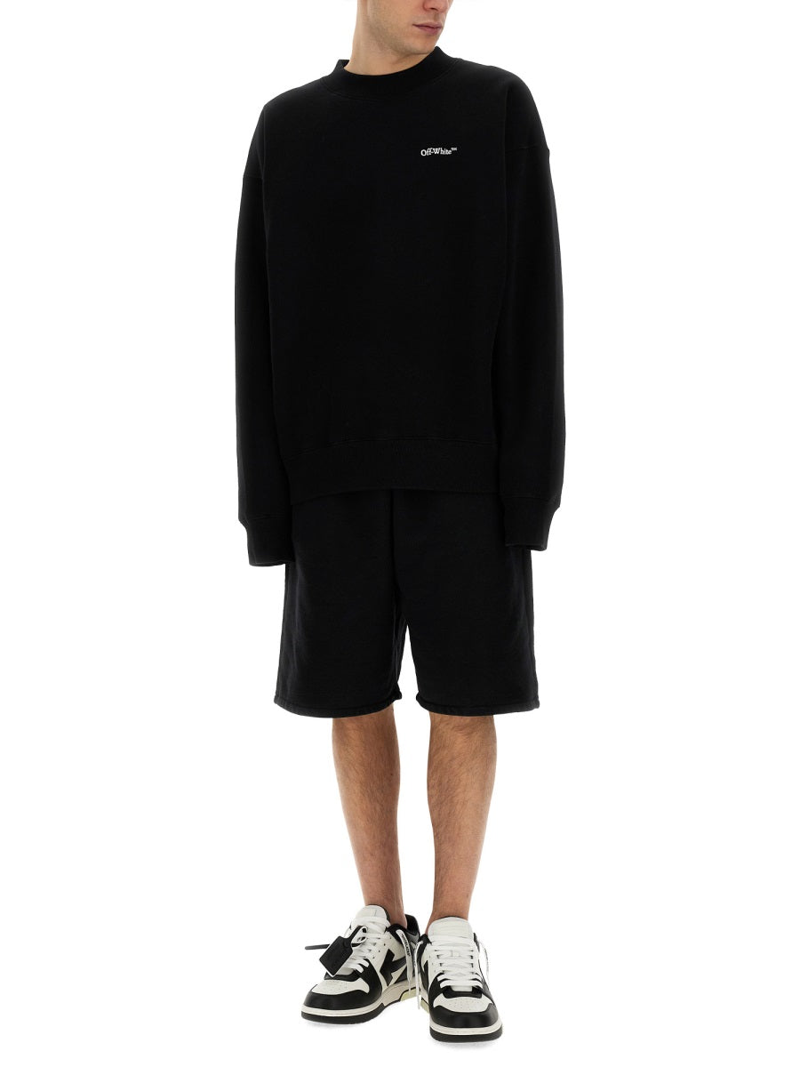 Off-White SWEATSHIRT WITH LOGO OMBA054S24FLE0011001