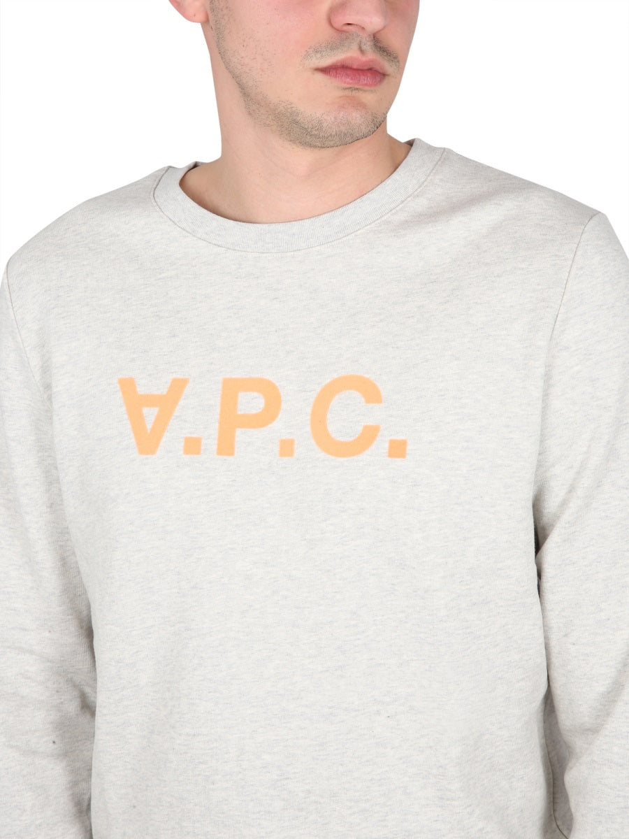 A.P.C. SWEATSHIRT WITH V.P.C LOGO COFAXH27803TAV