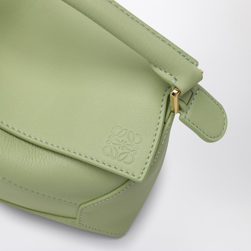 LOEWE Puzzle mini light green bag A510P88X26LEP_LOEW-3916