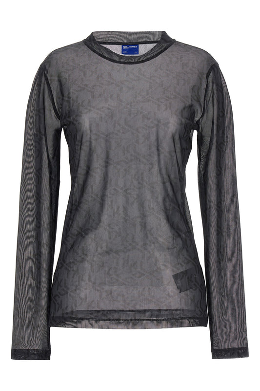 KARL LAGERFELD 'MONOGRAM' TOP 240J1709255