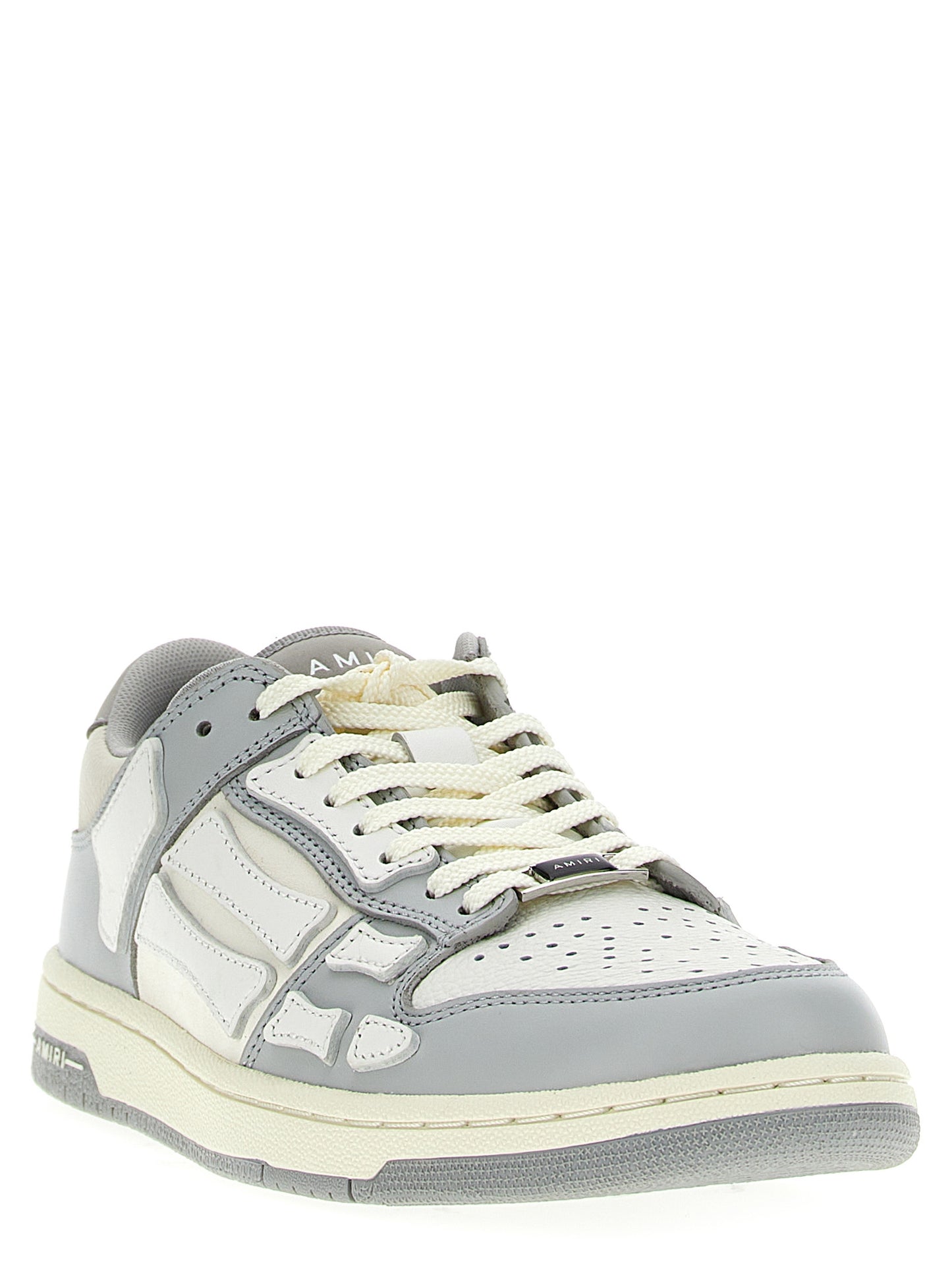 AMIRI 'SKEL TOP LOW' SNEAKERS AMFOSR1006GREY